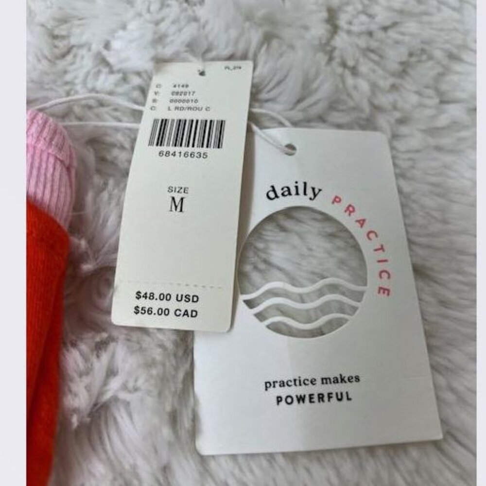 Anthropologie Daily Practice The Lopud Strappy Tank Light Red - Size Medium -NWT - Picture 7 of 7